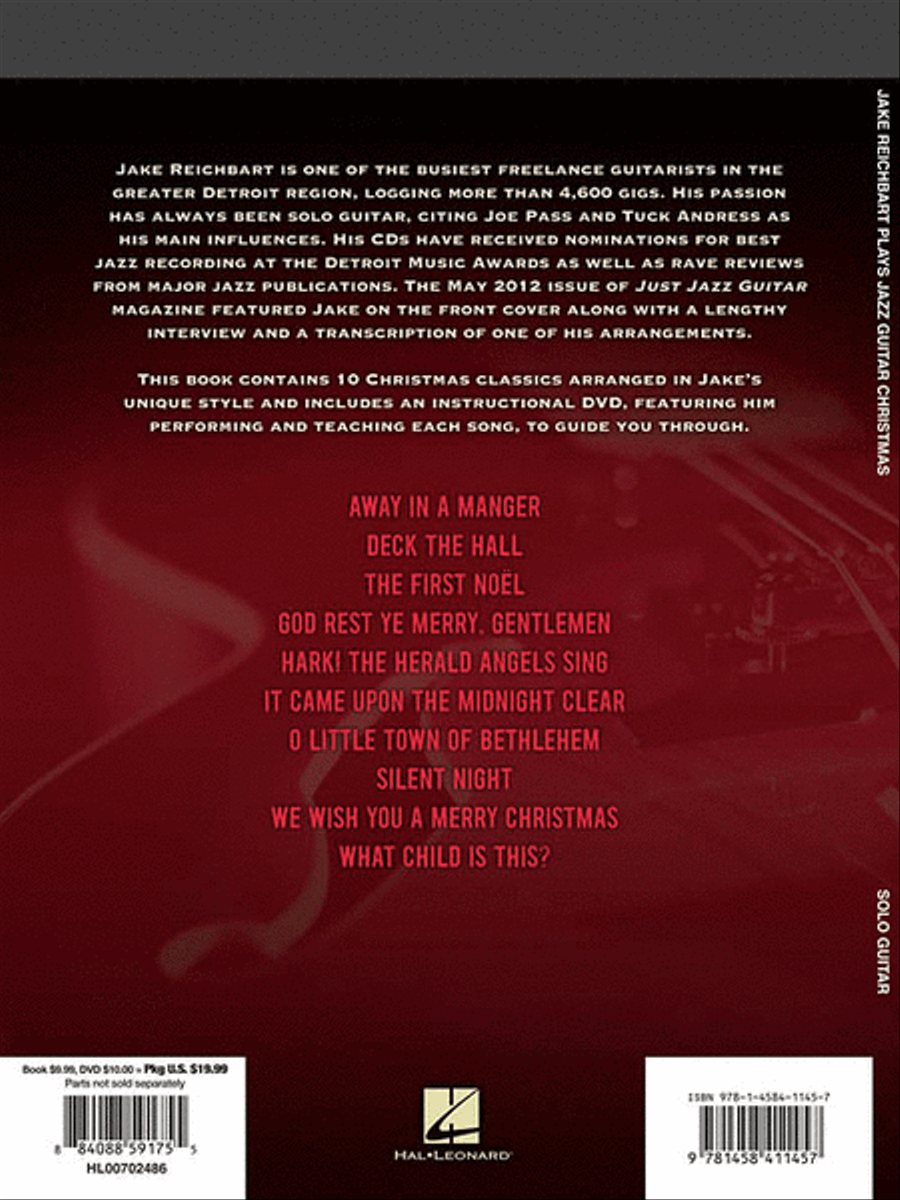 Jake Reichbart Plays Jazz Guitar Christmas Electric Guitar scores gallery preview page 2