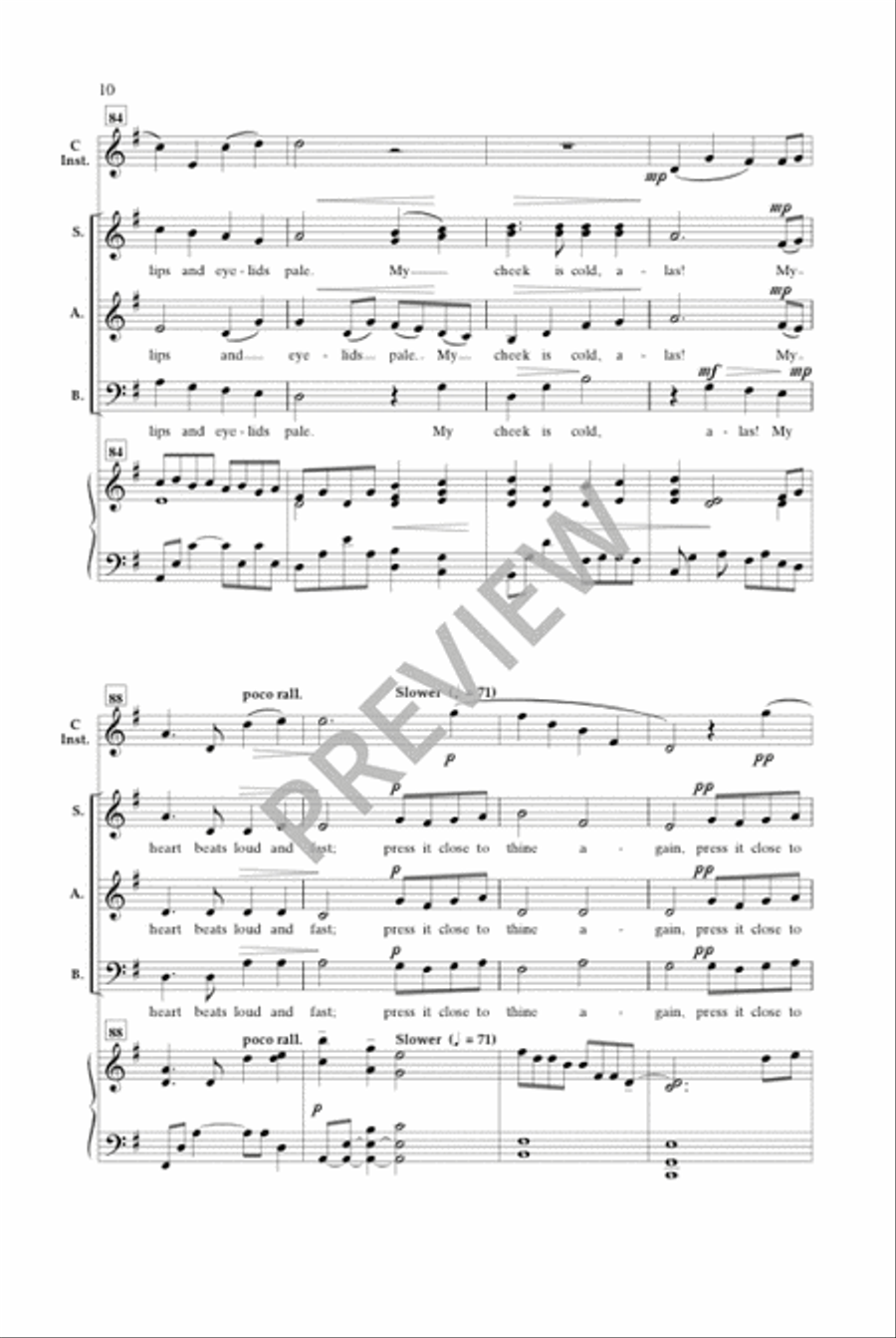 Dreams of Thee 3-Part scores gallery preview page 9