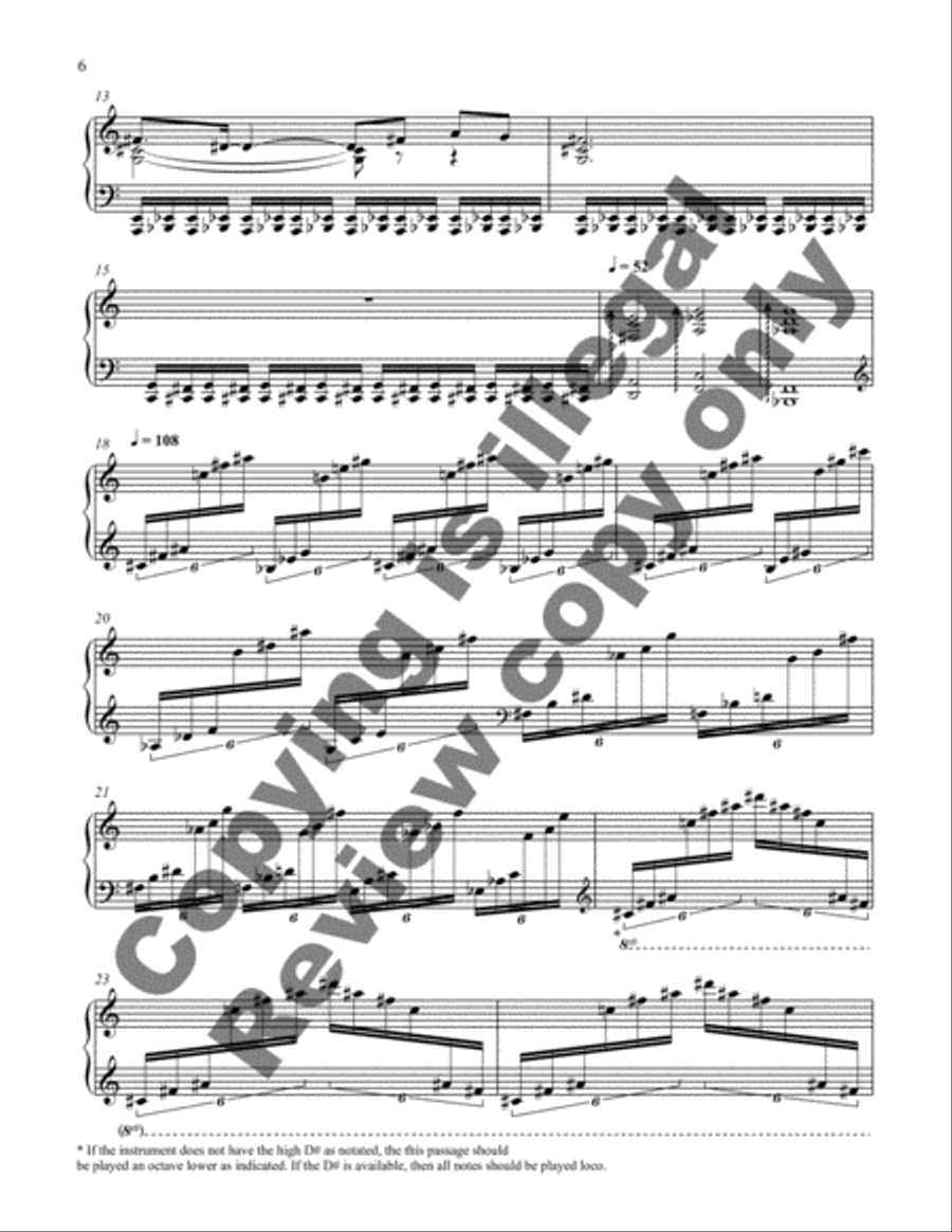Triptych for Harpsichord Triptych for Harpsichord Harpsichord scores gallery preview page 11