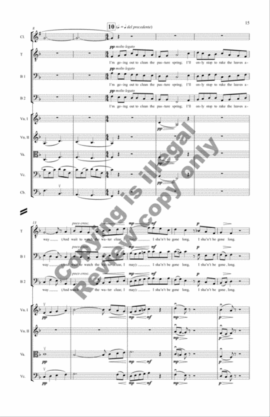 Frostiana (Score) Choir scores gallery preview page 8