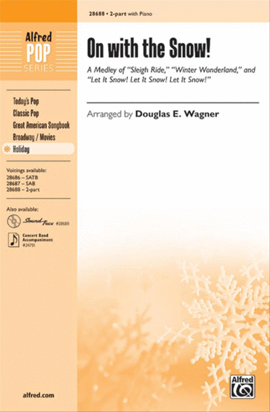 On with the Snow! (A Medley) 2-Part scores gallery preview page 1