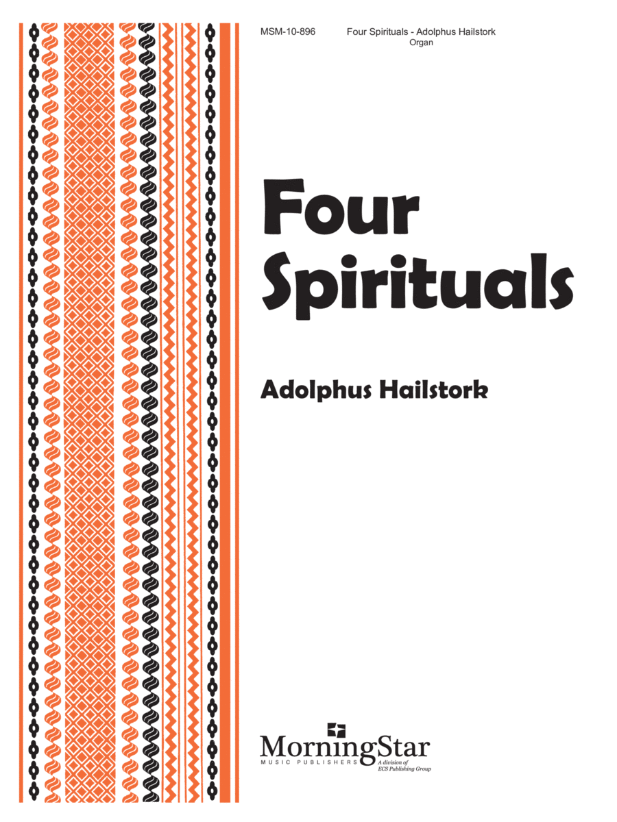 Four Spirituals Four Spirituals Organ scores gallery preview page 1