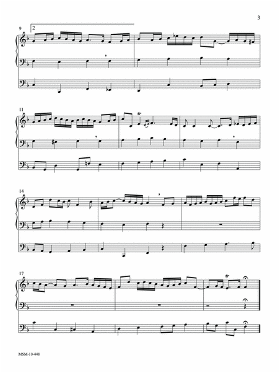 Ten Hymn Introductions, Set 3 Organ Solo scores gallery preview page 5