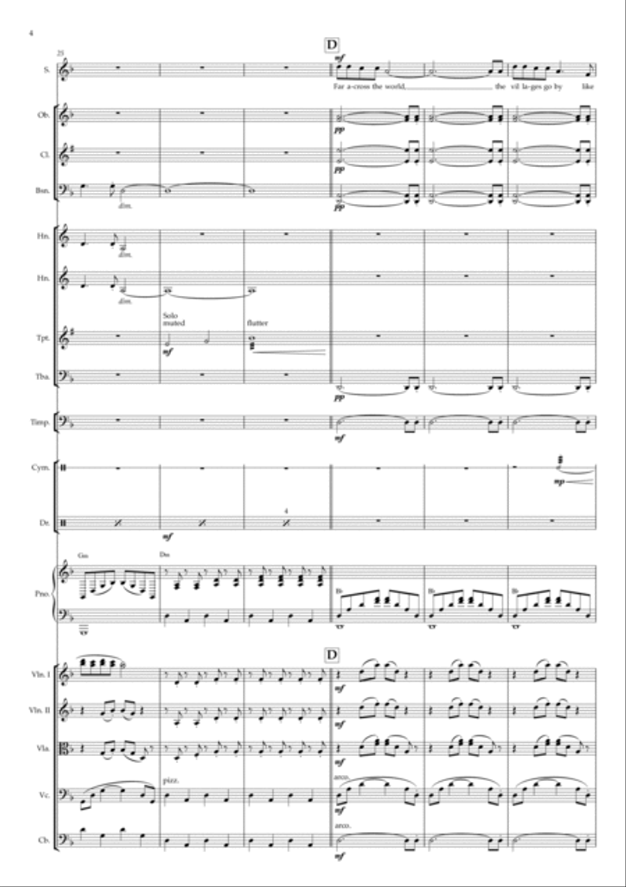 Walking In The Air Large Ensemble scores gallery preview page 4