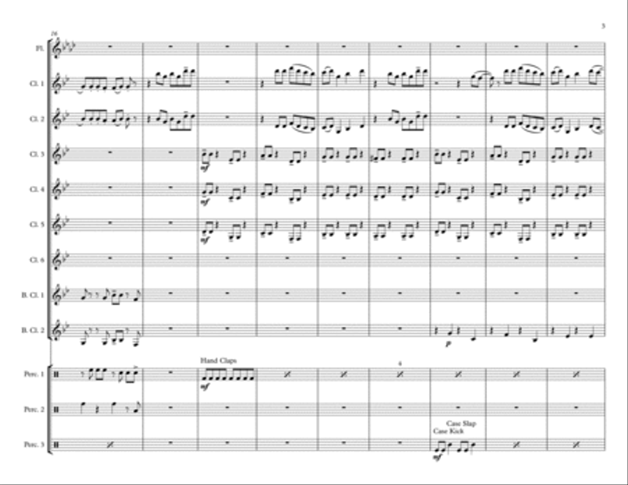 Sucker Woodwind Ensemble scores gallery preview page 3
