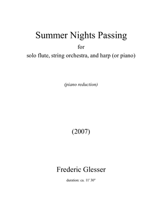 Book cover for Summer Nights Passing