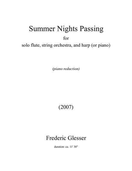 Summer Nights Passing image number null