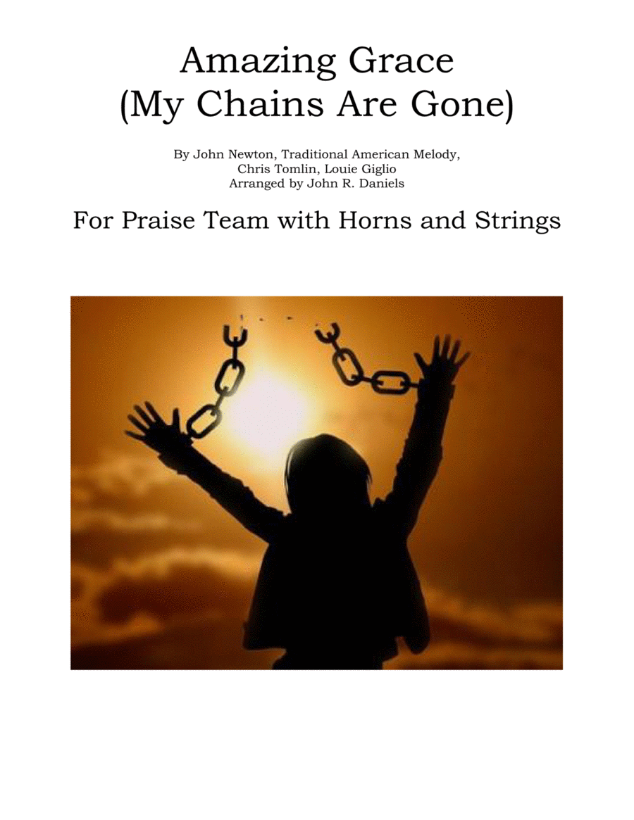 Amazing Grace (my Chains Are Gone) Flute scores gallery preview page 1