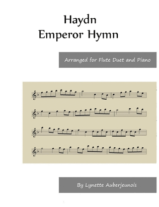 Book cover for Emperor Hymn - Flute Duet and Piano