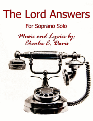 The Lord Answers - Soprano Solo