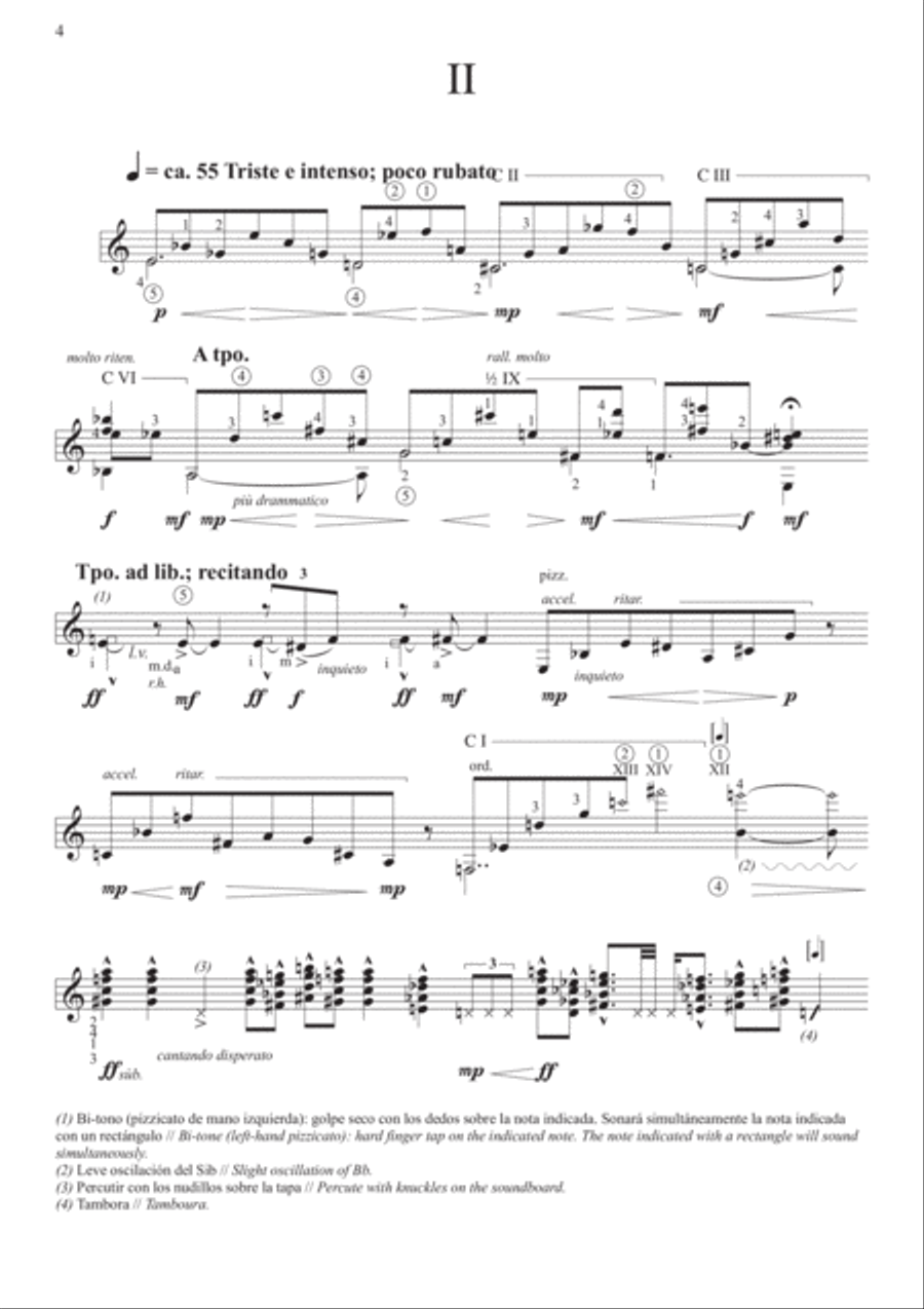 Gioco. Sonata for guitar Classical Guitar scores gallery preview page 6