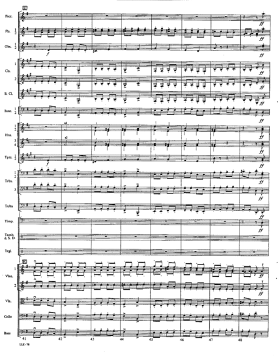 The Nutcracker Ballet: Trepak Orchestra scores gallery preview page 7