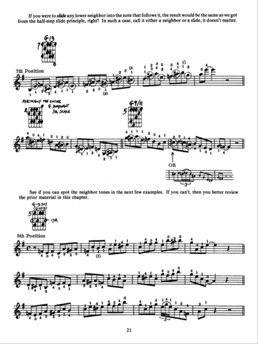 Ted Greene -- Jazz Guitar Single Note Soloing, Volume 2 Electric Guitar scores gallery preview page 4