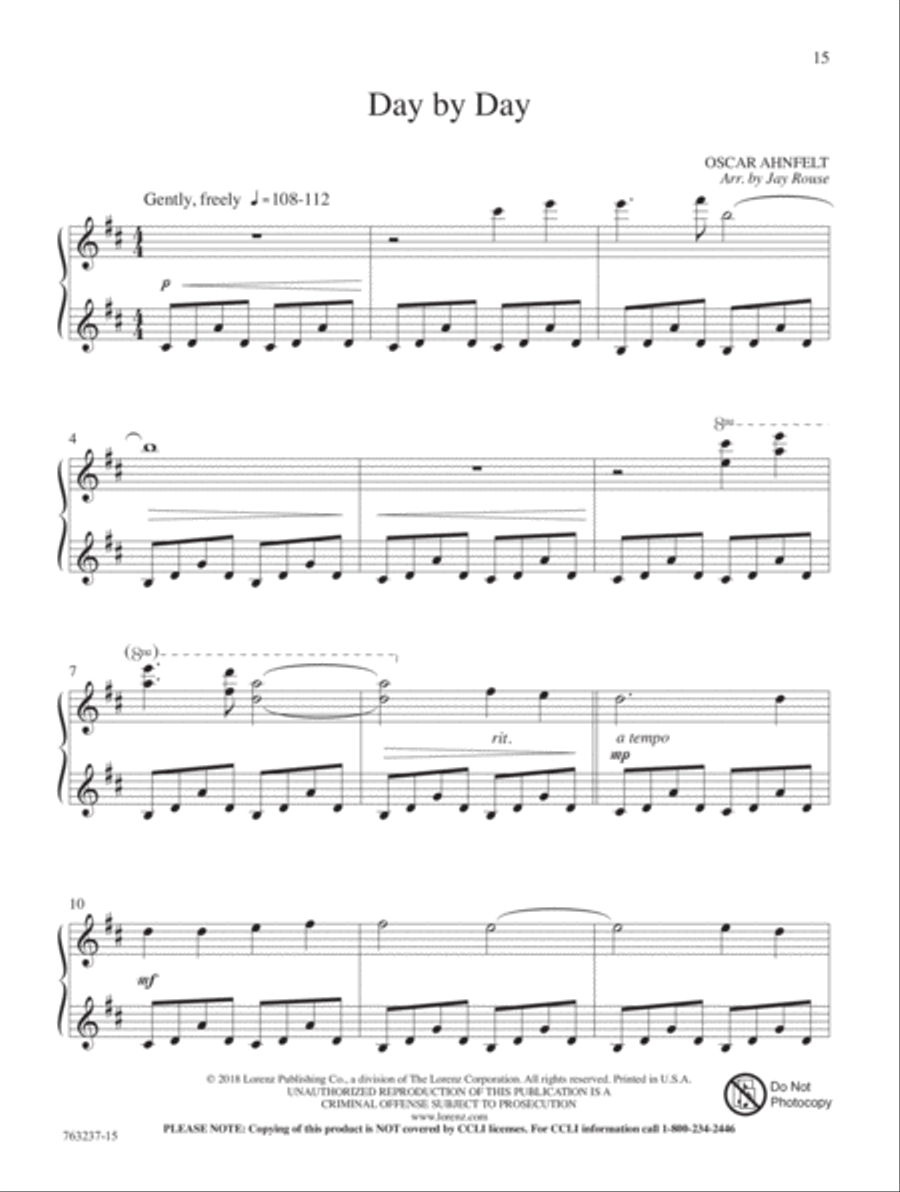 Devotion Piano Solo scores gallery preview page 16
