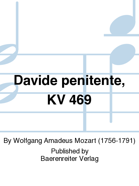 Davide penitente, KV 469