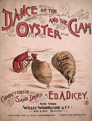 Book cover for Dance of the Oyster and the Clam. Characteristic Sand Dance
