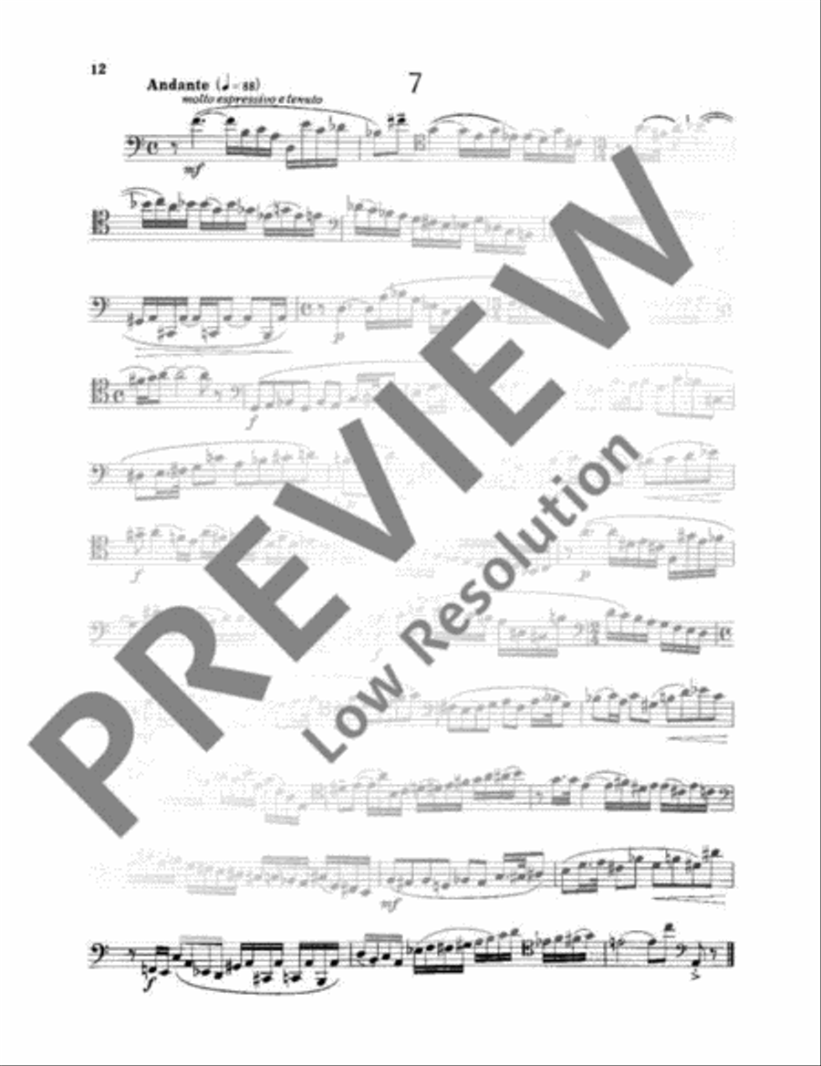15 Studies 15 Studies Bassoon Solo scores gallery preview page 13