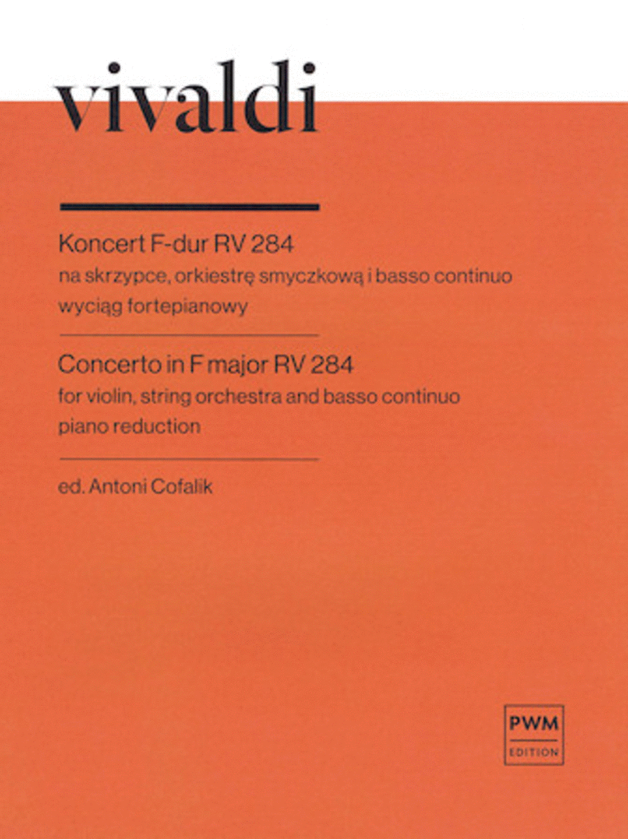 Concerto in F Major, RV284 Violin Solo scores gallery preview page 1