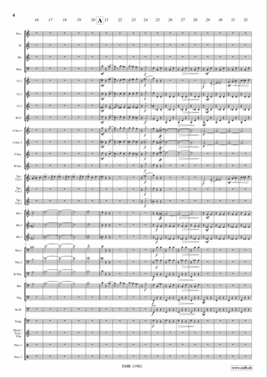 Spartacus Concert Band scores gallery preview page 5