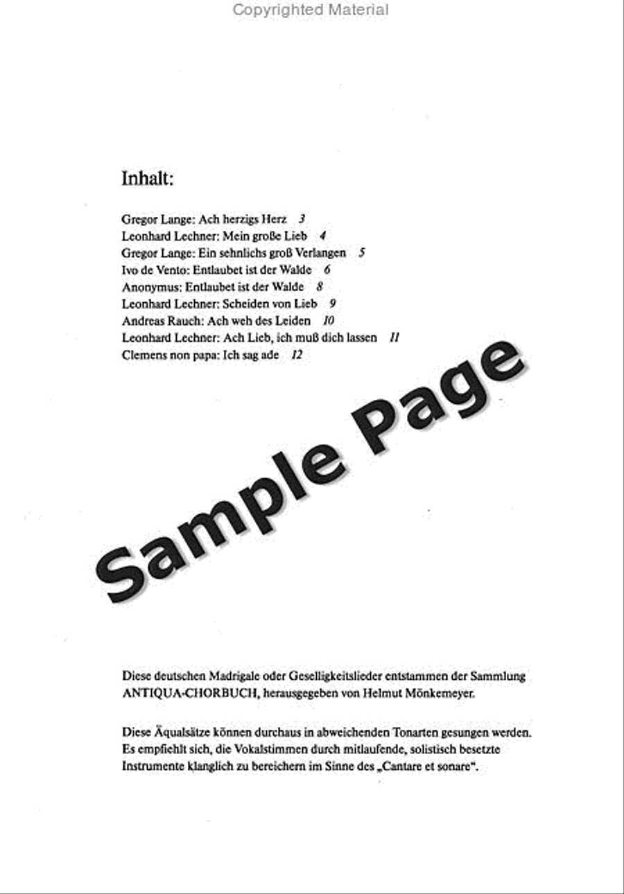 9 Love Madrigals 9 Love Madrigals SSA scores gallery preview page 3