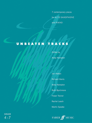 Book cover for Unbeaten Tracks for Alto Saxophone