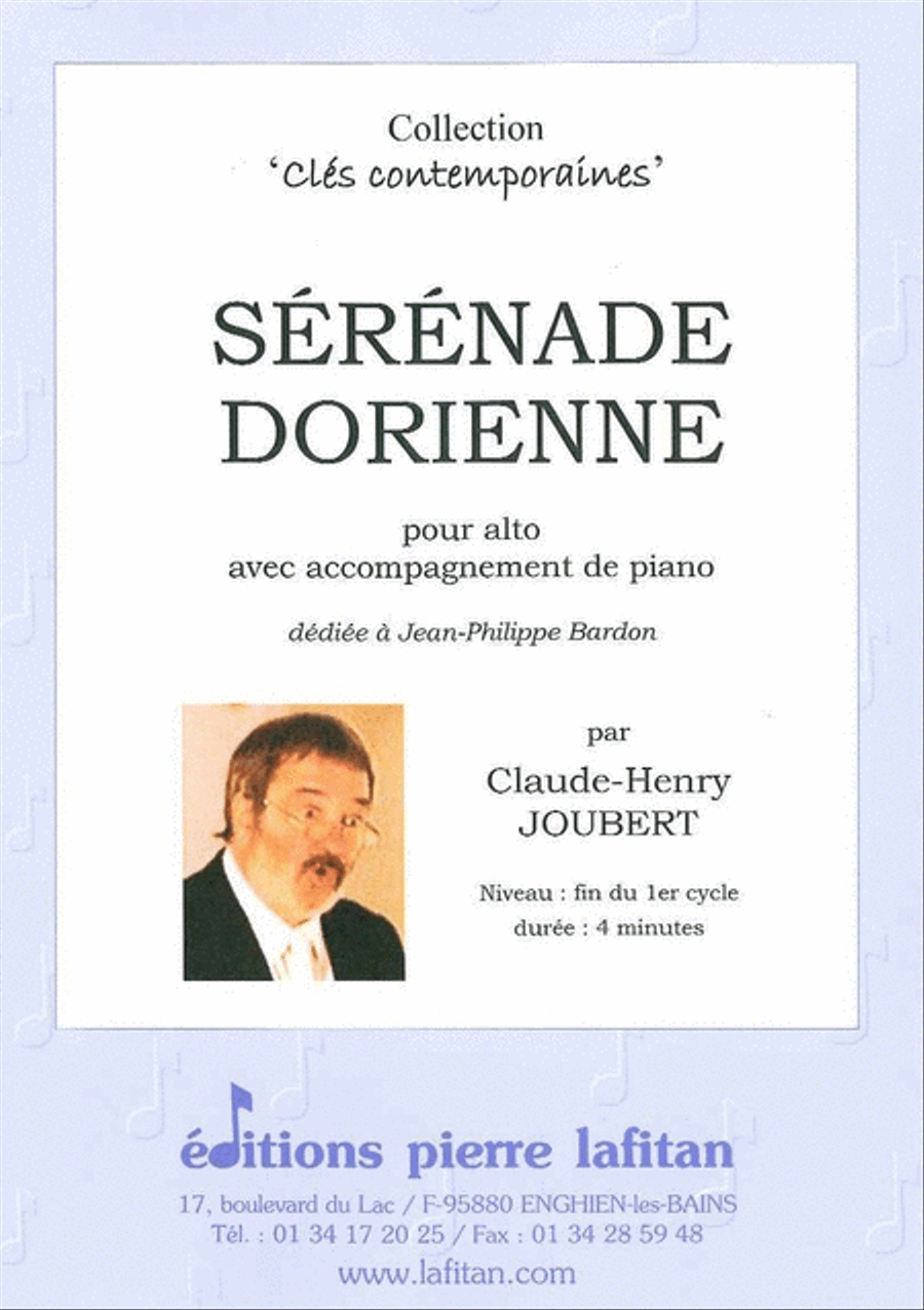 Sérénade Dorienne Piano Accompaniment scores gallery preview page 1