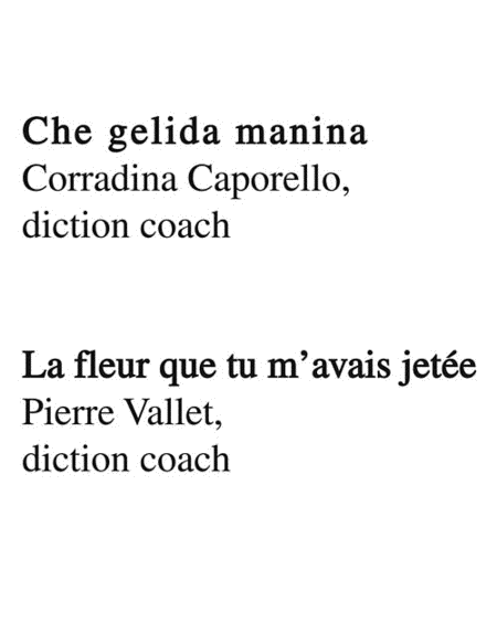 Diction Coach - G. Schirmer Opera Anthology (Arias for Tenor) image number null