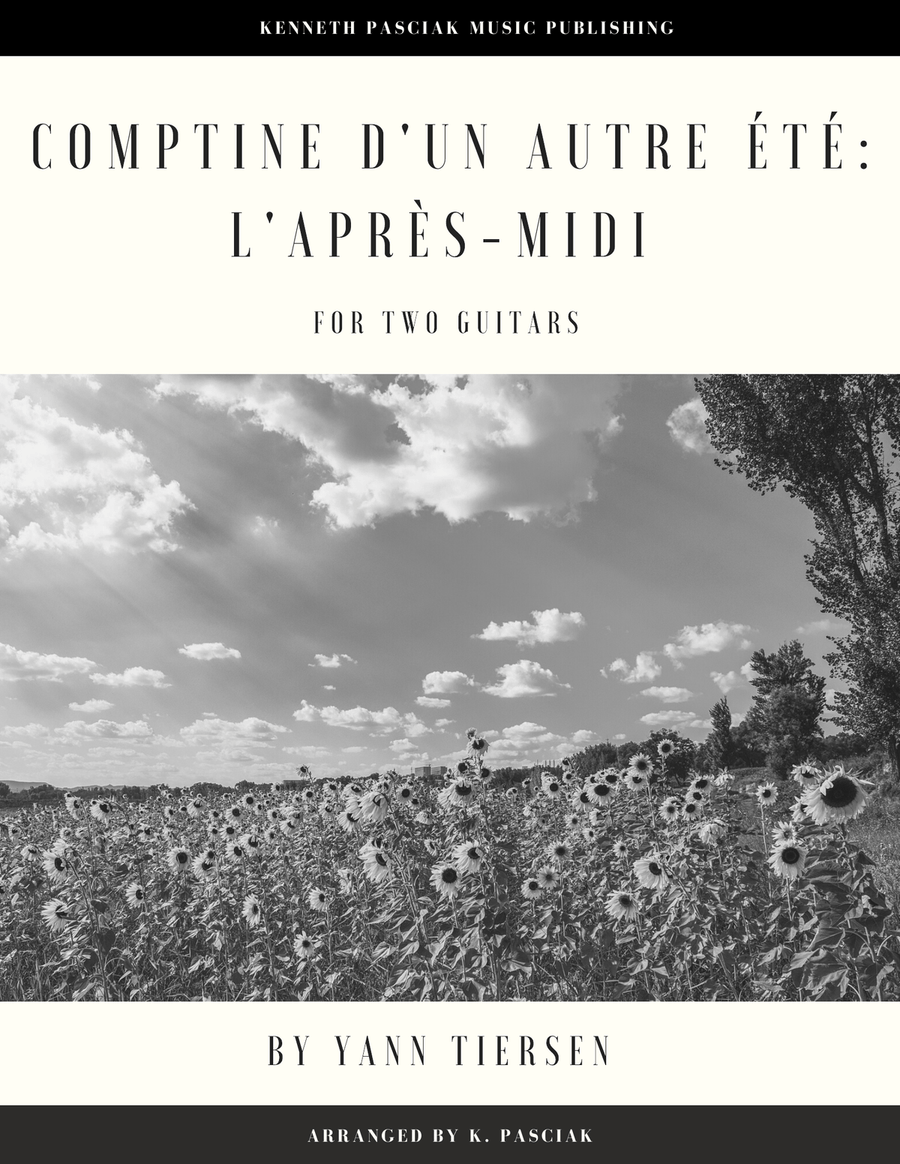 Comptine D'un Autre Été: L'après-midi Acoustic Guitar scores gallery preview page 1