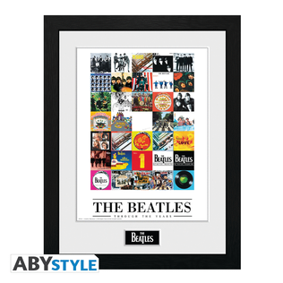 Book cover for The Beatles – Through the Years Framed Poster