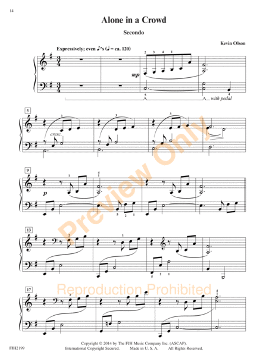 In the Key of Jazz-Duets (NFMC) Small Ensemble scores gallery preview page 2