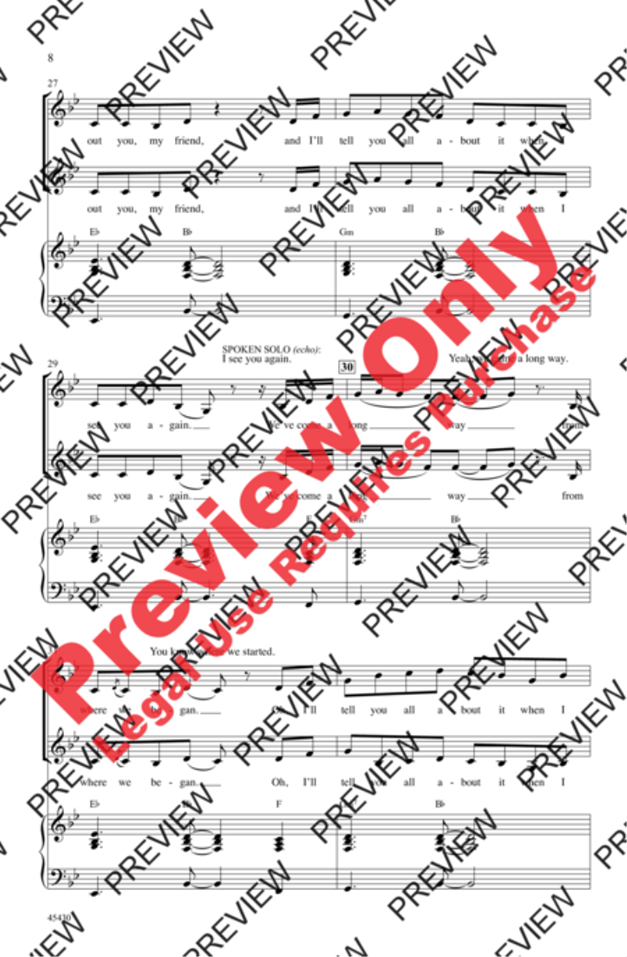 See You Again Women's Choir scores gallery preview page 8