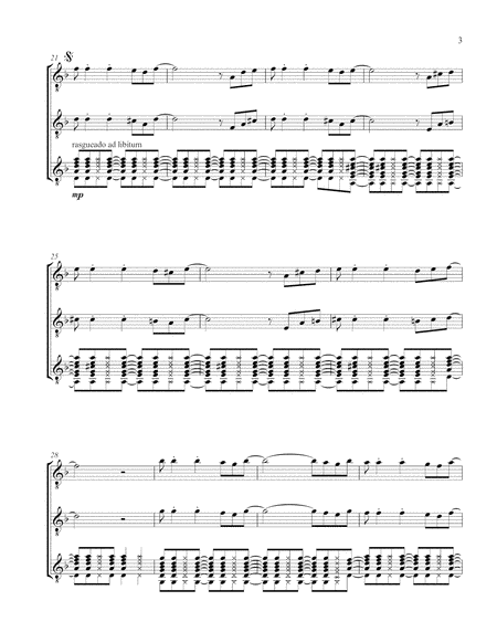 Chocolate (Guitar Trio) - Score and Parts image number null
