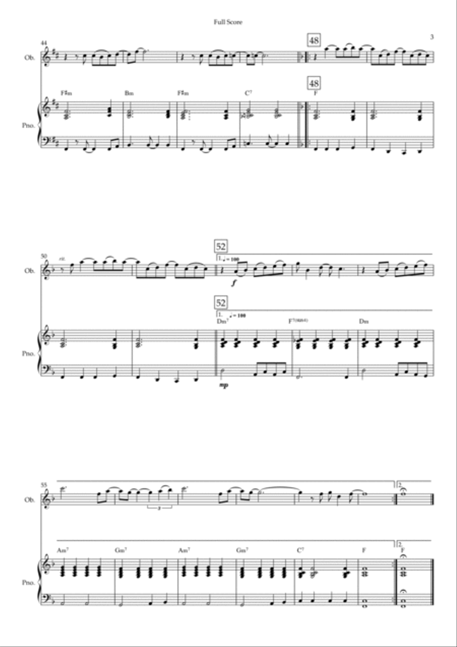 Wouldn't It Be Nice Small Ensemble scores gallery preview page 3