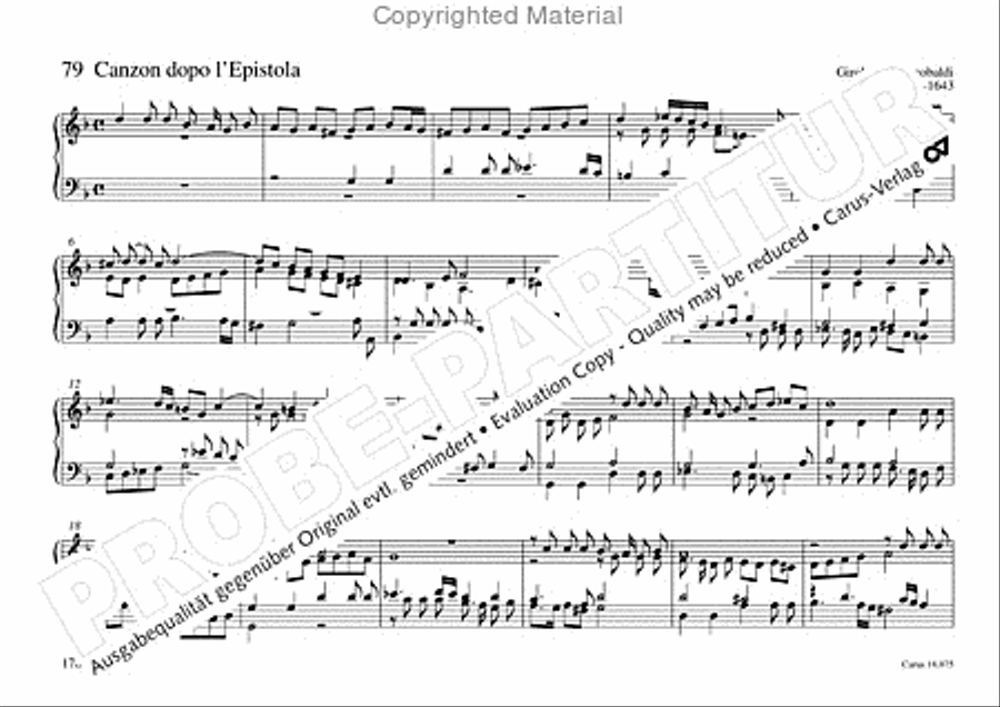 Freiburger Orgelbuch: Stammteil Organ Solo scores gallery preview page 179