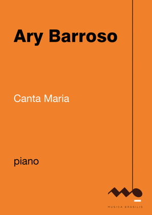 Book cover for Canta Maria (piano)