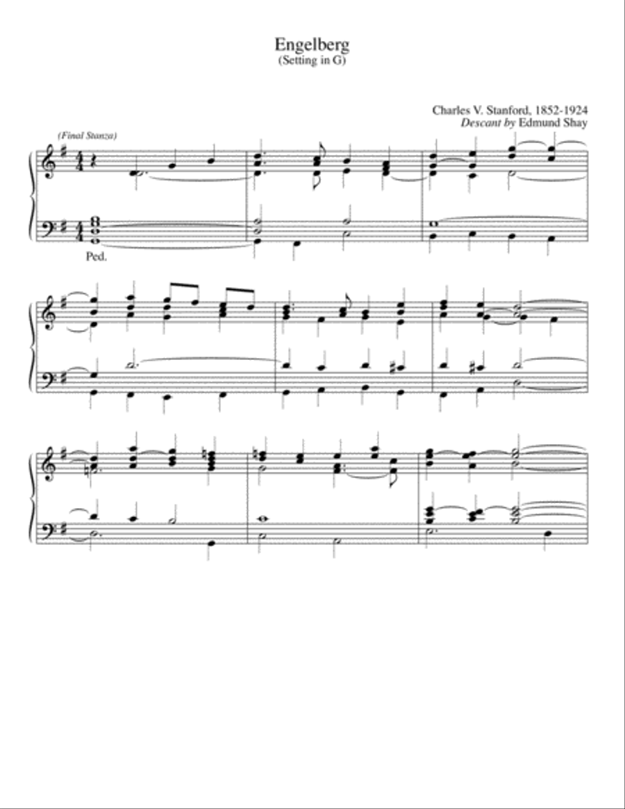 Hymn Harmonizations, Set 5 Organ scores gallery preview page 6