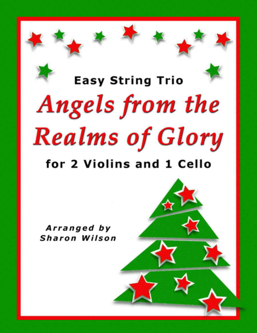 Angels from the Realms of Glory (for String Trio – 2 Violins and 1 Cello) image number null