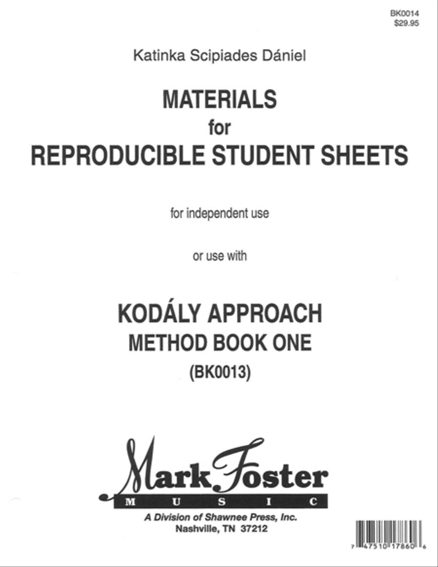 Kodály Approach Choir scores gallery preview page 1