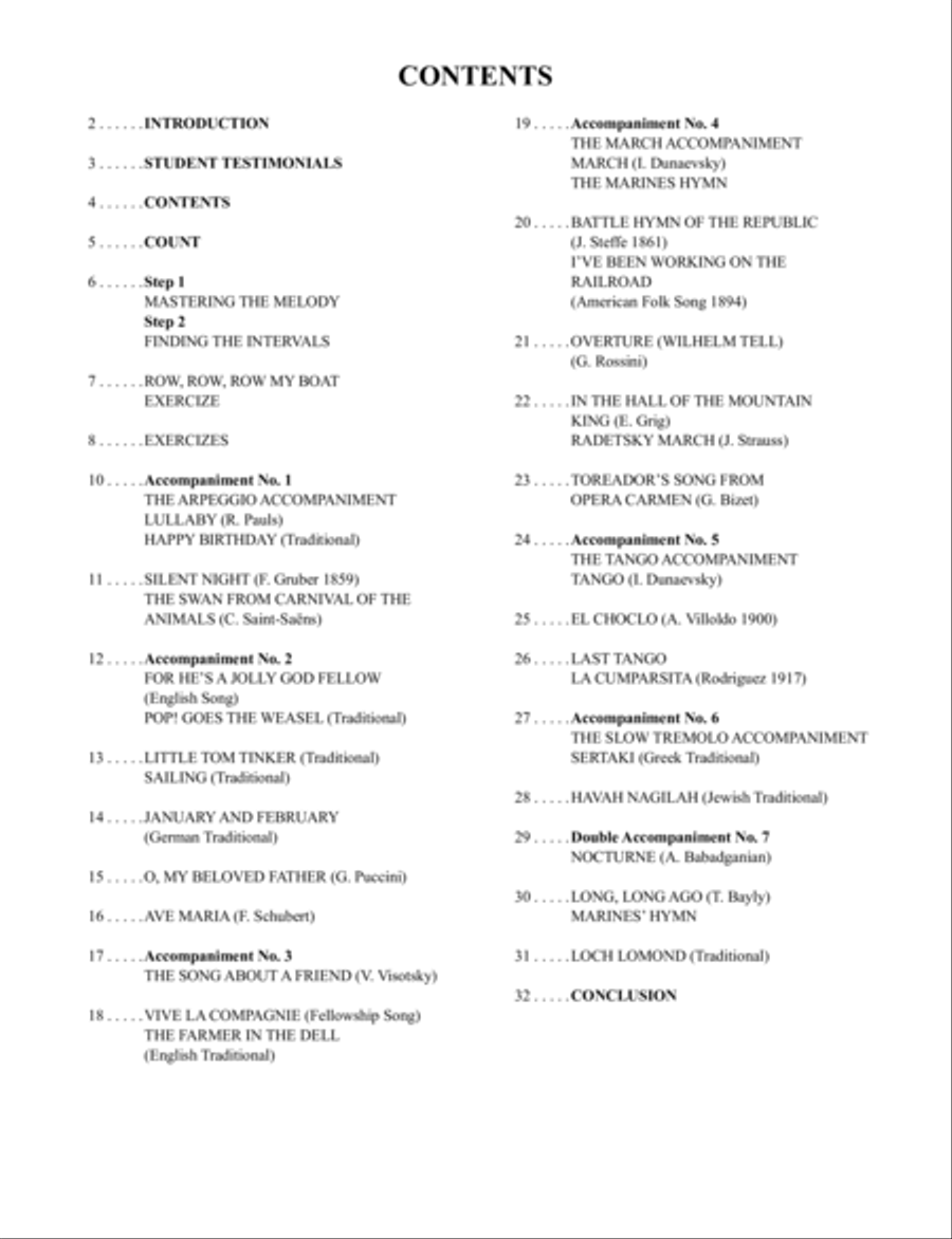 Play Along with Emma Method Book 2 Voice scores gallery preview page 5