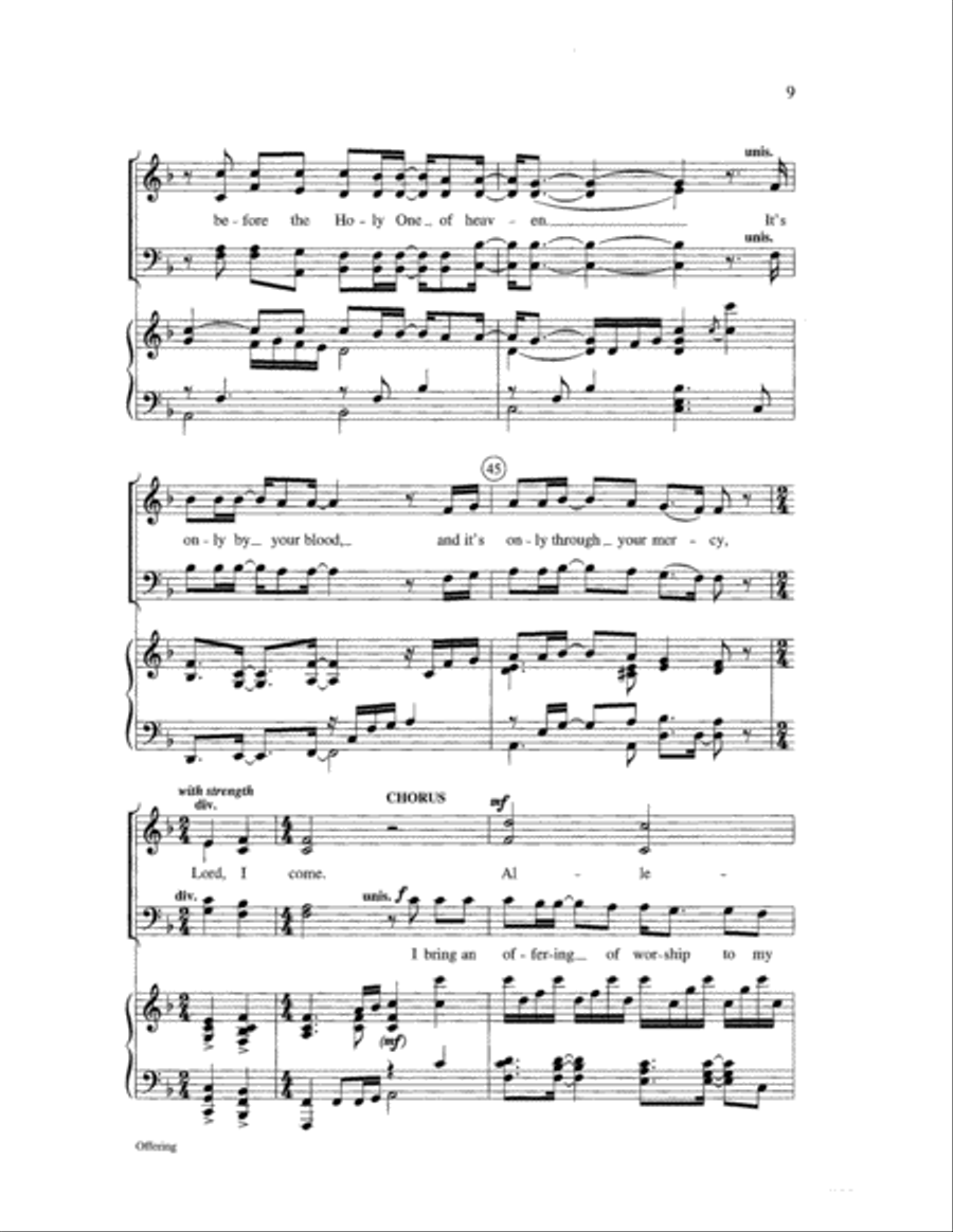 Offering 4-Part scores gallery preview page 9