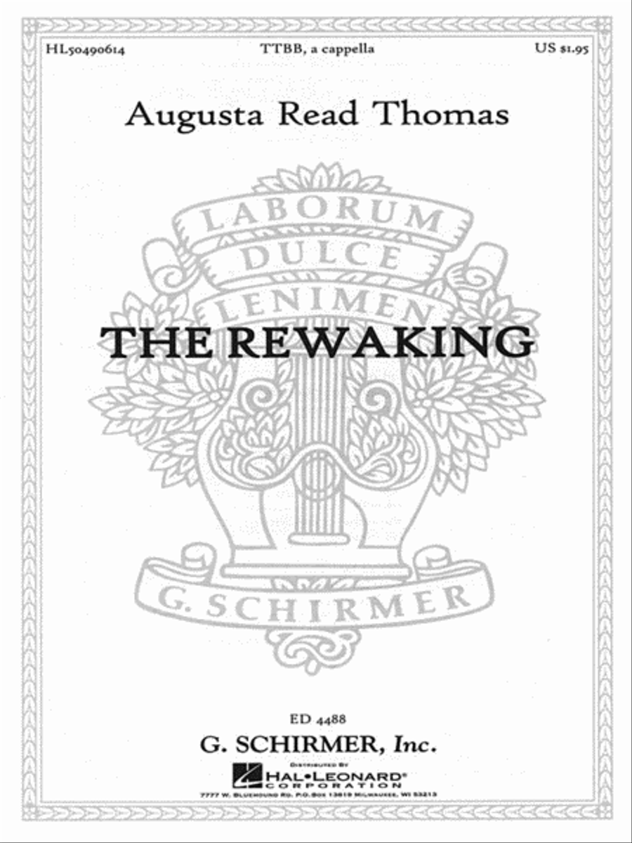 The Rewaking TTBB scores gallery preview page 1