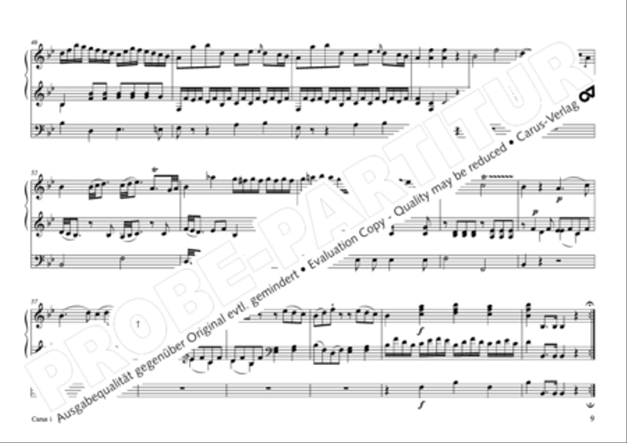 17 Church sonatas Organ Solo scores gallery preview page 10