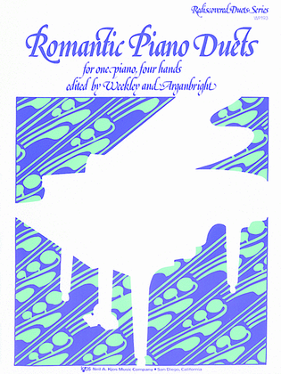 Book cover for Romantic Piano Duets