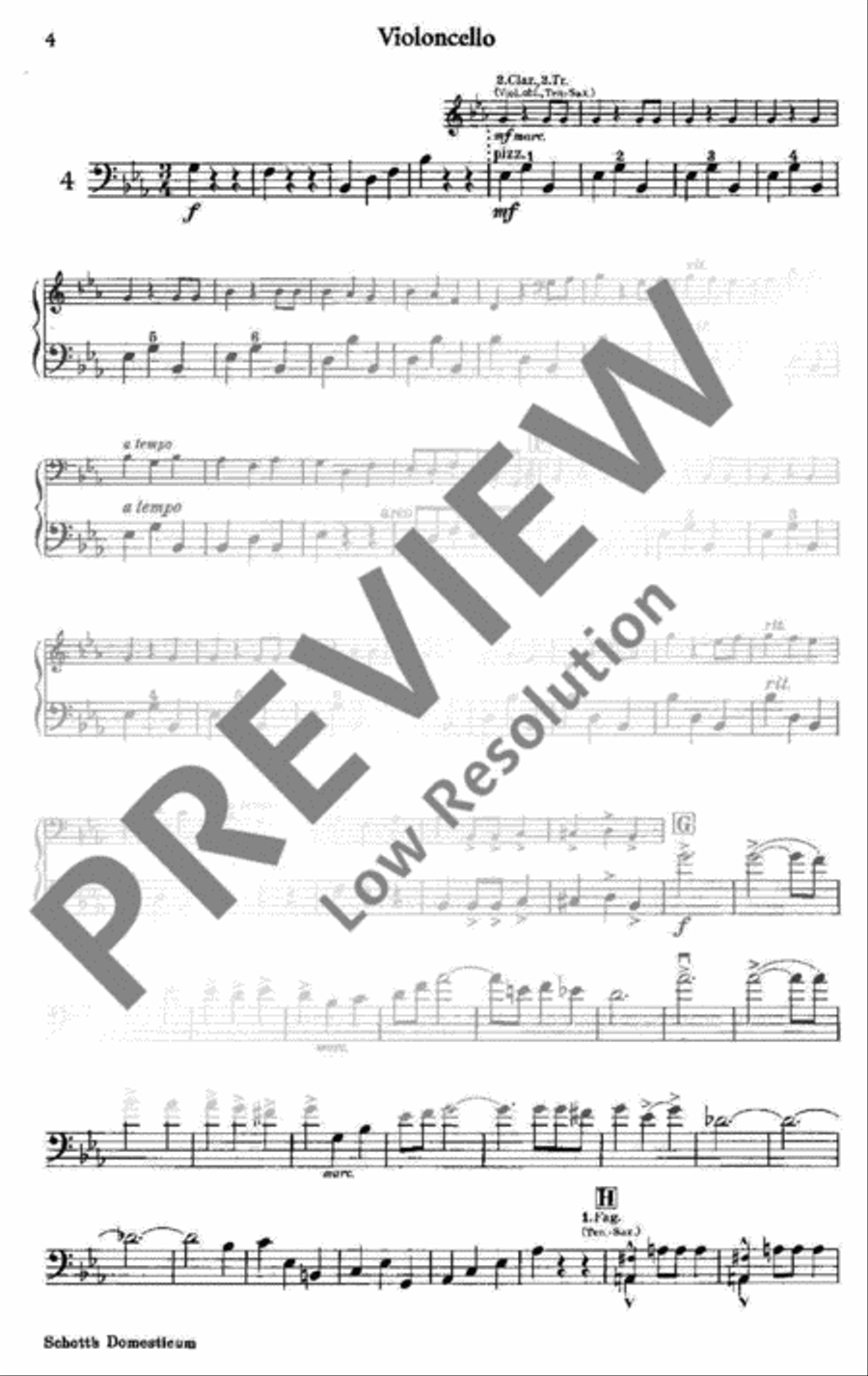 Rosen aus dem Süden Oboe scores gallery preview page 5