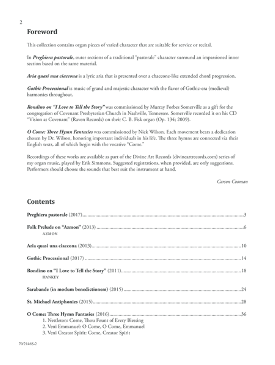 Antiphonies Organ scores gallery preview page 2