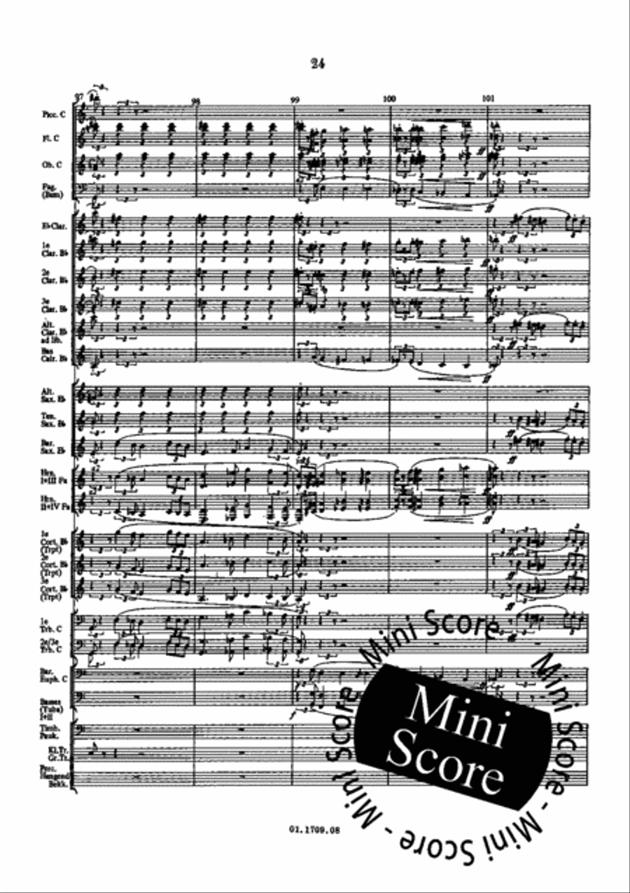 Marcia Pomposa Concert Band scores gallery preview page 28