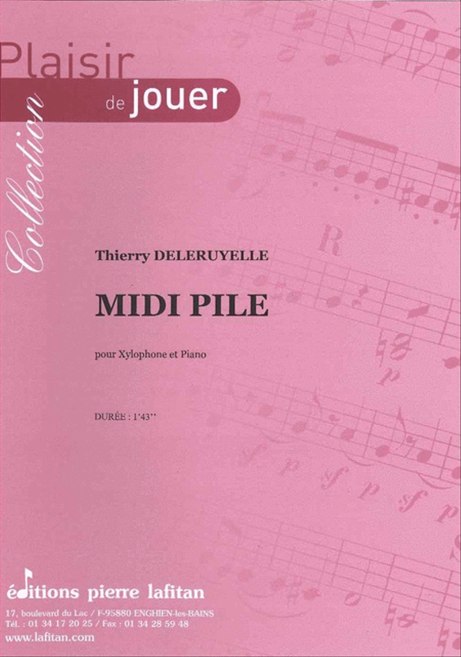 Midi Pile Piano Accompaniment scores gallery preview page 1