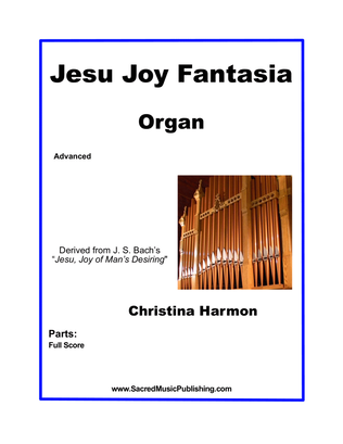Book cover for Jesu Joy Fantasia - Organ