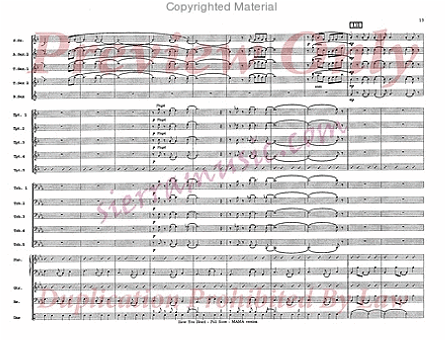 Have You Heard (Pro) Have You Heard (Pro) Big Band scores gallery preview page 14