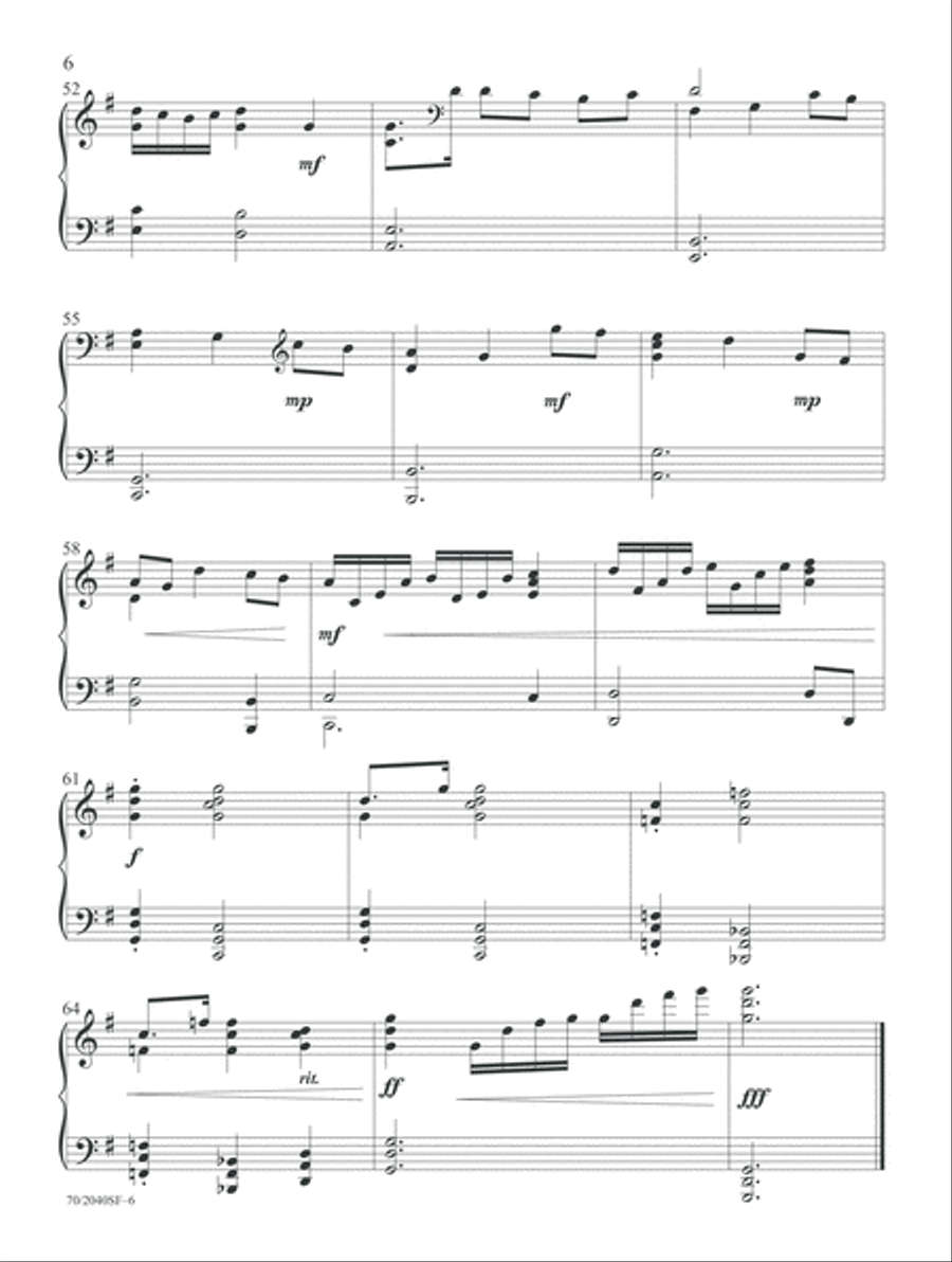 All Creation Sings All Creation Sings Piano Solo scores gallery preview page 6